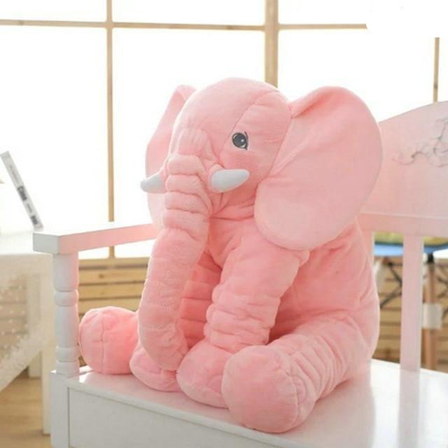 Baby Elephant Plush Pillow | Soft Comfort Nursery Companion