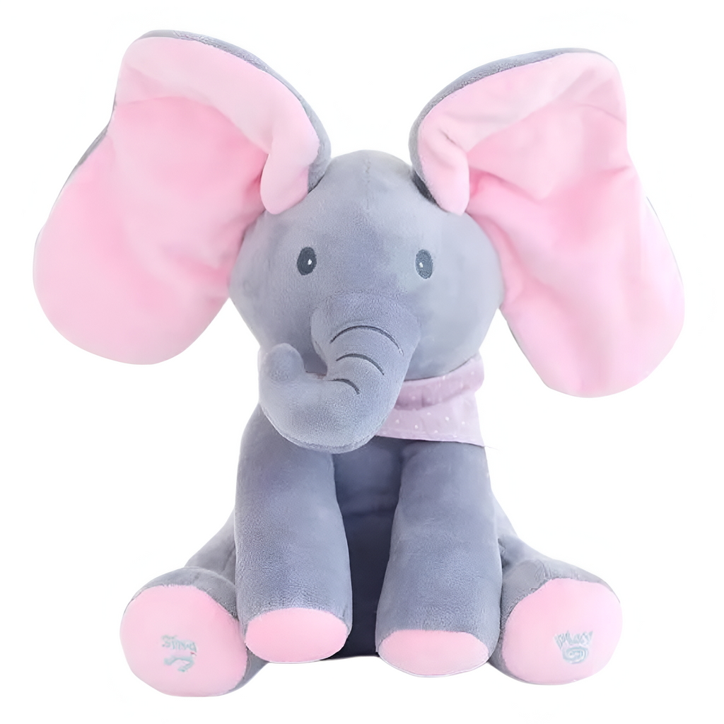 Interactive Musical Elephant | Soft Plush Baby Learning Toy