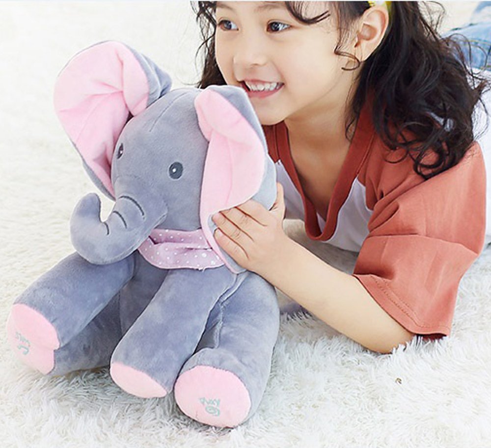 Interactive Musical Elephant | Soft Plush Baby Learning Toy