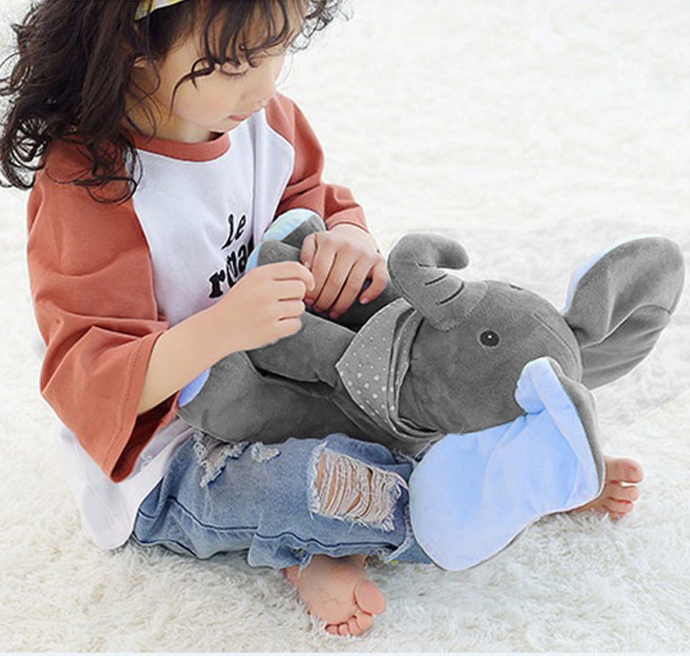 Interactive Musical Elephant | Soft Plush Baby Learning Toy