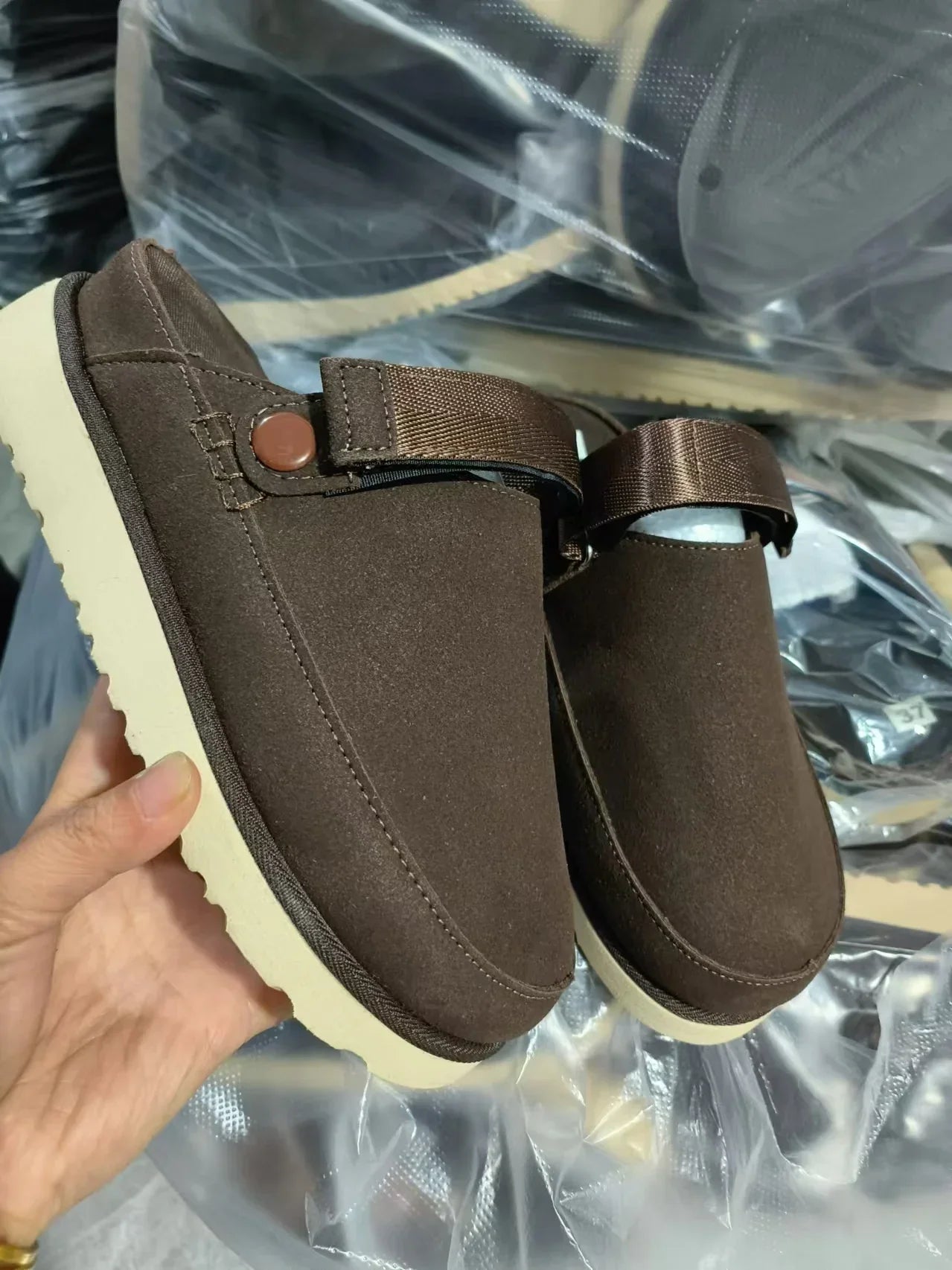 Cozy Shearling Slippers | Suede Winter House Shoes