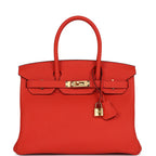 Classic Leather Tote Bag | Gold Hardware Lock Detail