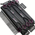 Professional Pet Grooming Kit | Premium Stainless Steel Scissors Set
