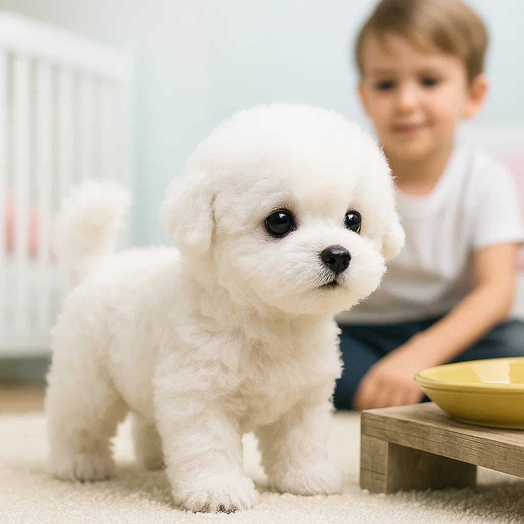 Interactive Plush Puppy | Realistic Pet Companion Toy