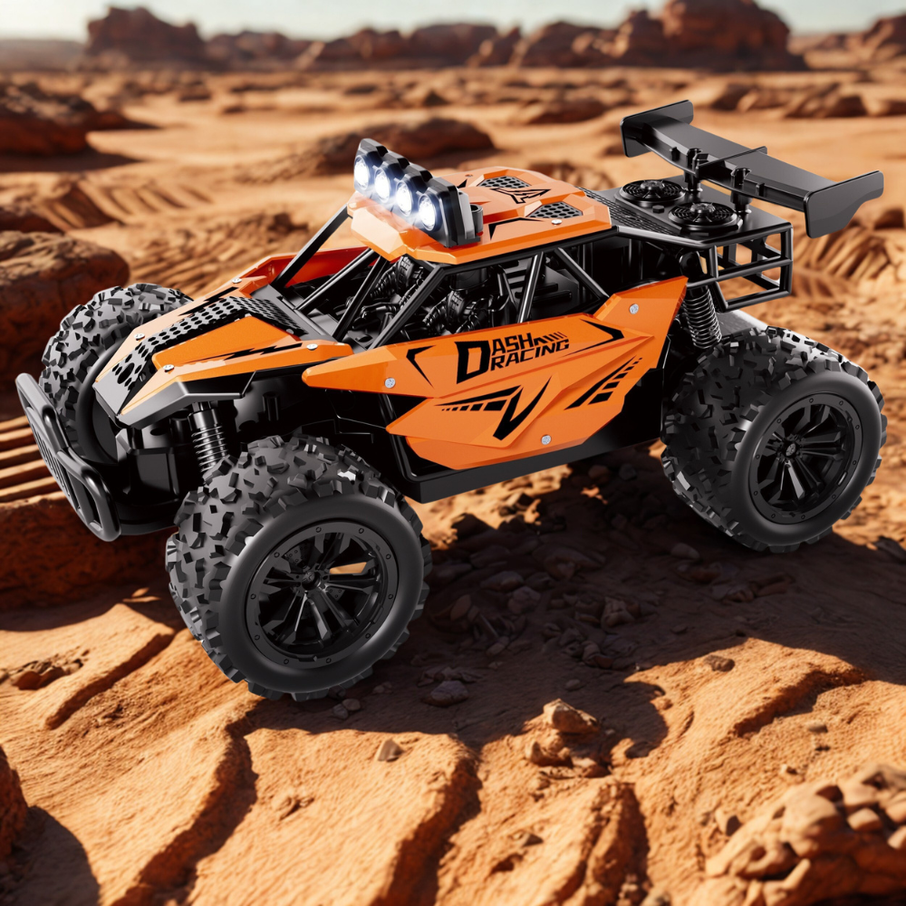 High Speed RC Car | LED Lights & Alloy Frame Design