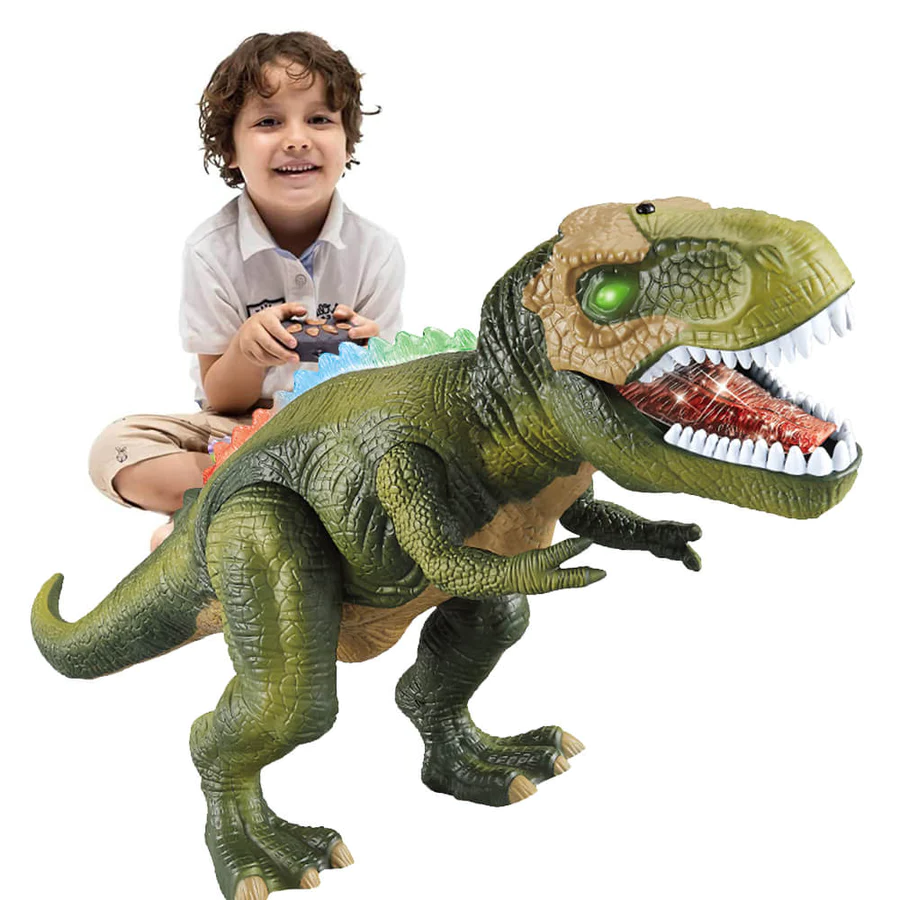 Interactive Dinosaur Toy | Remote Control Walking T-Rex With LED Effects