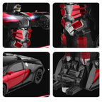 Interactive RC Robot Car | LED Light & Sound Transforming Toy