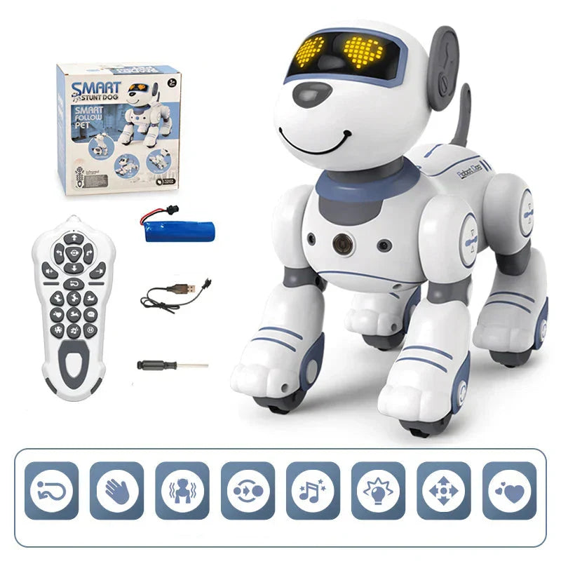 Interactive Robot Dog Toy | Voice Controlled Programmable Pet