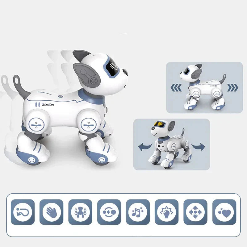 Interactive Robot Dog Toy | Voice Controlled Programmable Pet