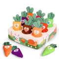 Montessori Carrot Pull Toy | Soft Plush Sensory Learning Set