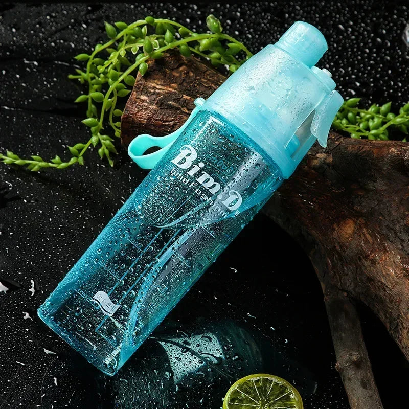 Dual Function Sports Water Bottle | Mist Spray & Hydration System