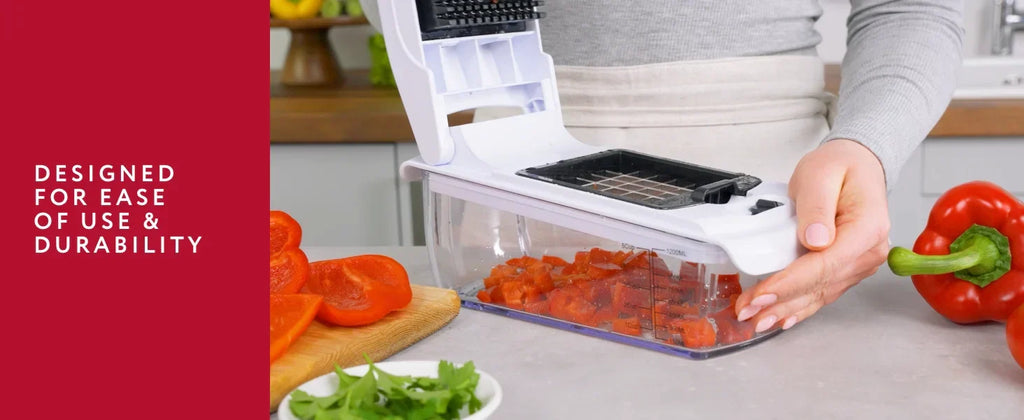Multi-Function Vegetable Chopper | 6-in-1 Food Prep System
