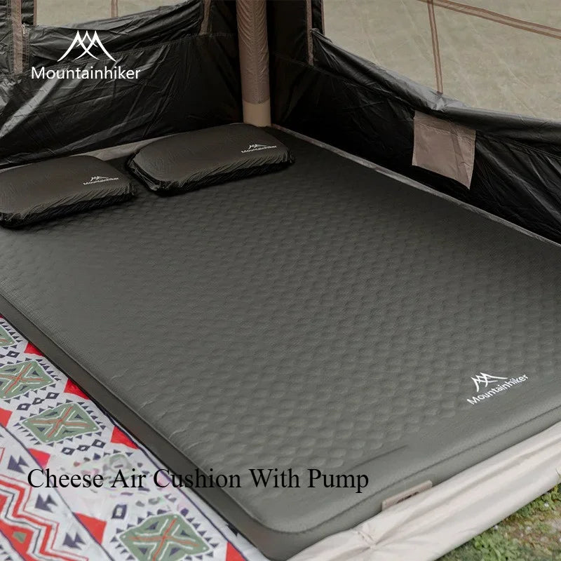 Self-Inflating Camping Mattress | Portable Air Bed With Built-in Pump