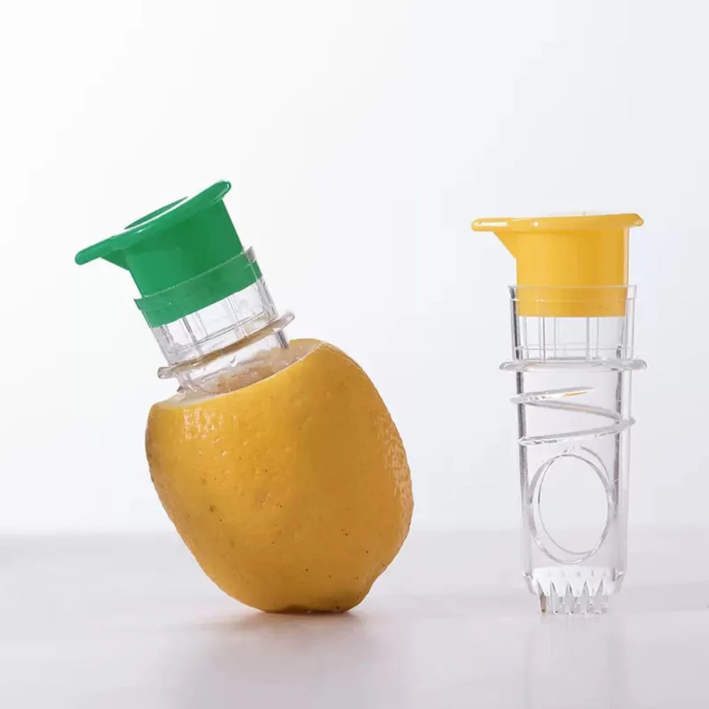 Manual Citrus Juicer | Handheld Lemon Orange Squeezer With Strainer