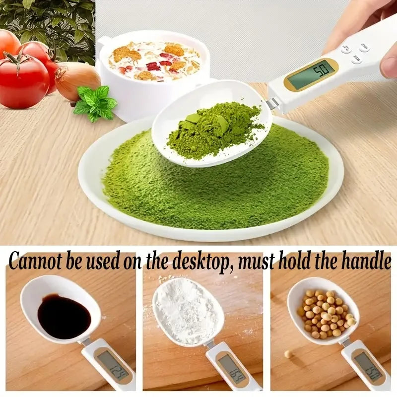 Digital Kitchen Scale Spoon | LCD Display Precision Measuring Tool