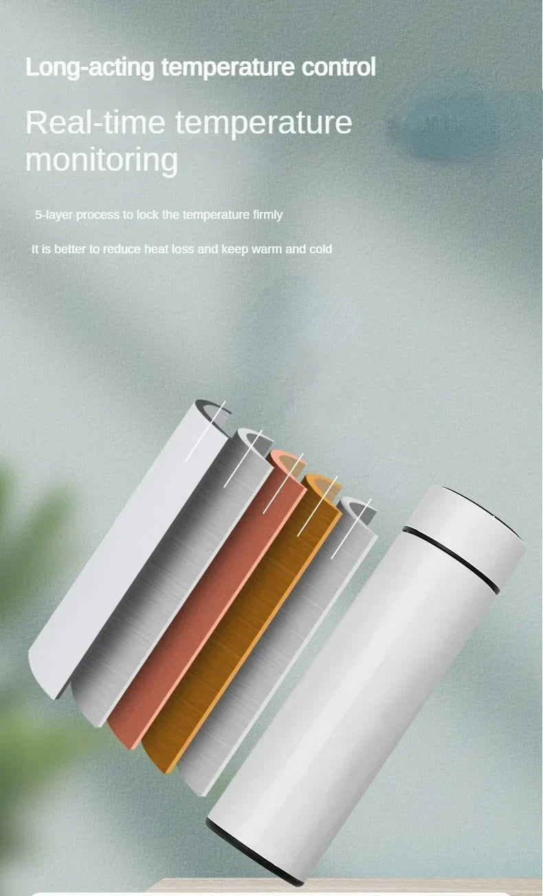 Smart Thermos Flask | LED Temperature Display 500ML