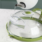 Microwave Food Cover | Steam Vent Splatter Guard With Handle
