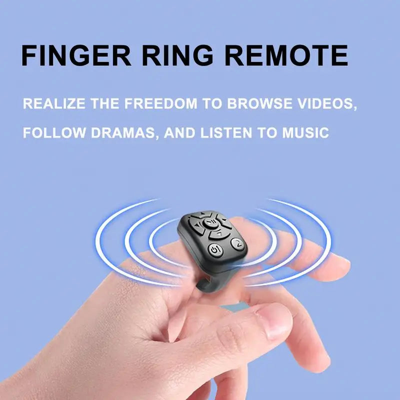 Smart Ring Remote Control | Wireless Multi-Function Device