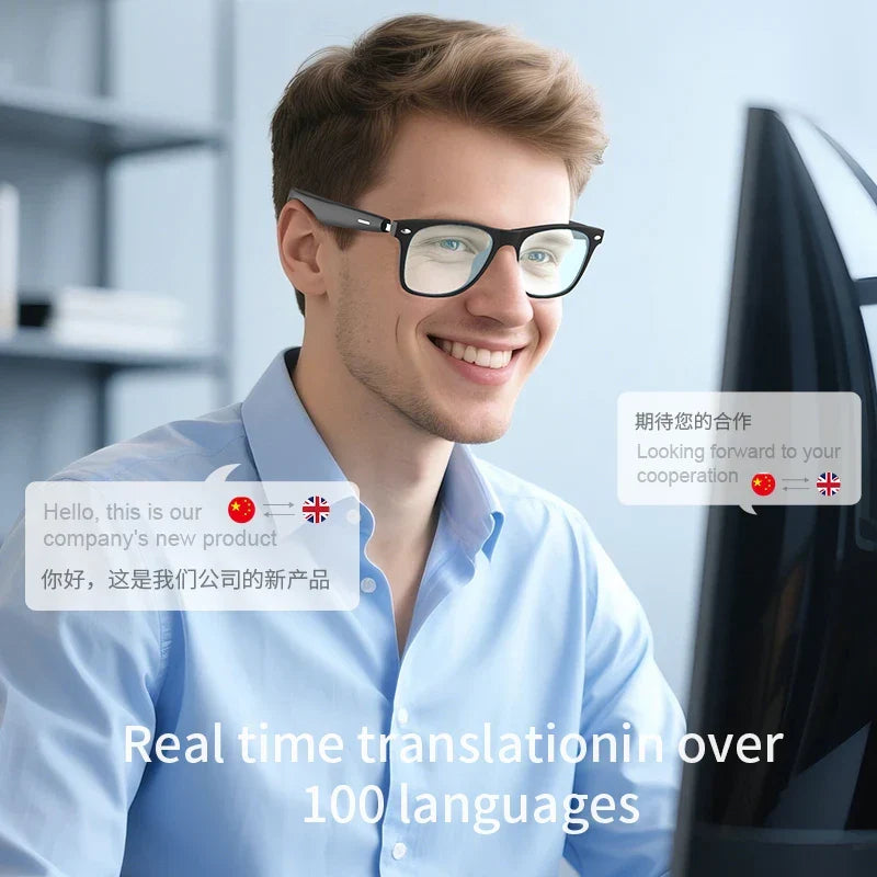 Smart Translation Sunglasses | AI-Powered Language Assistant