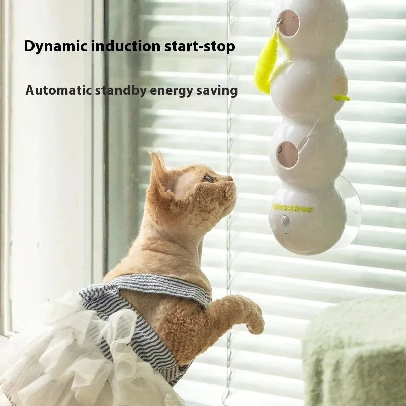 Interactive Cat Toy | Rechargeable Motion-Activated Caterpillar