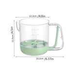 Kitchen Mixing Cup | Manual Stirring Beater With Spring Handle