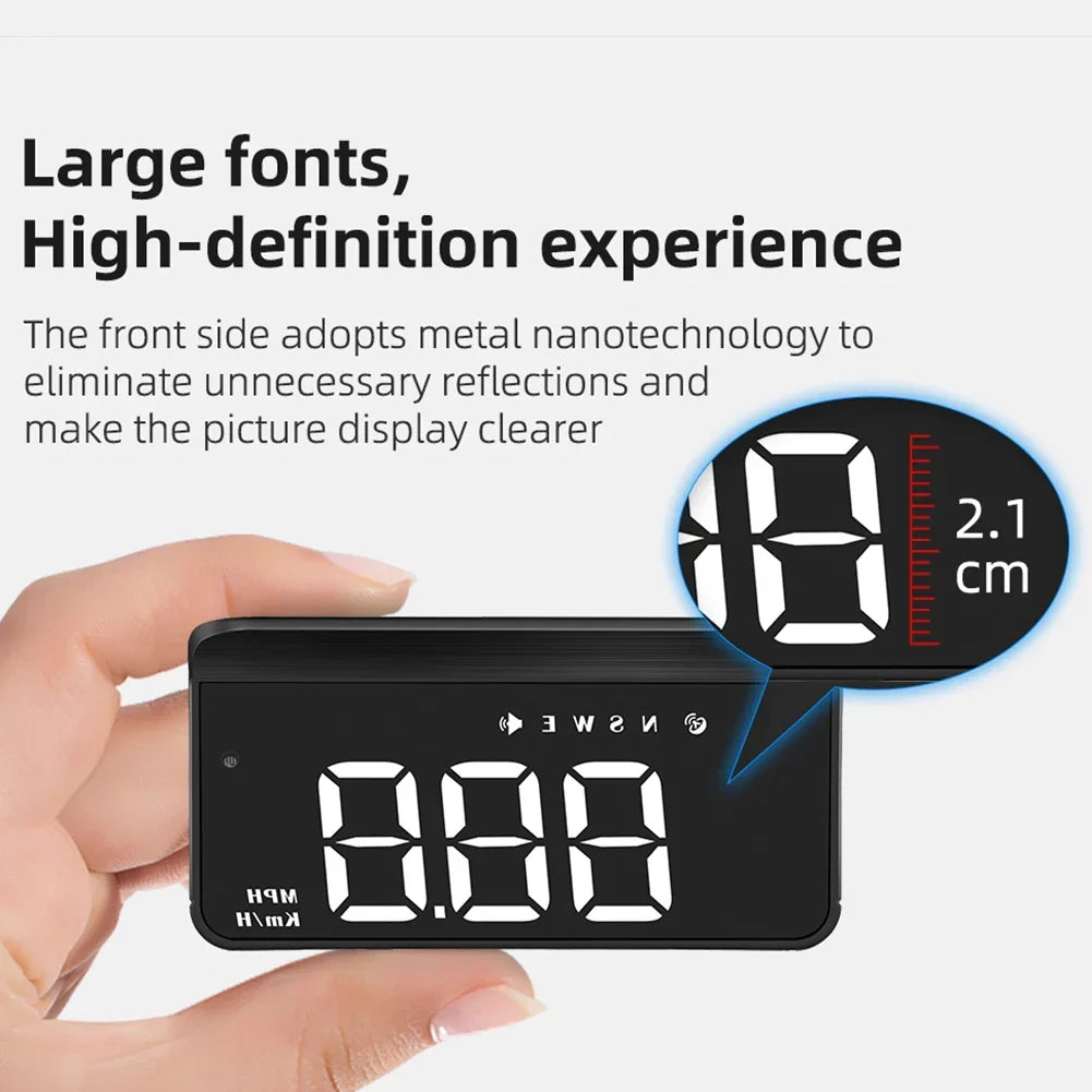 Smart GPS HUD Display | Digital Speedometer With Compass