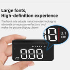 Smart GPS HUD Display | Digital Speedometer With Compass