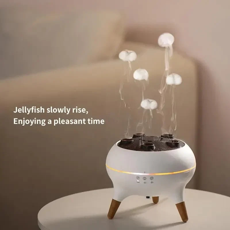 Smart Essential Oil Diffuser | Jellyfish Design With Remote Control