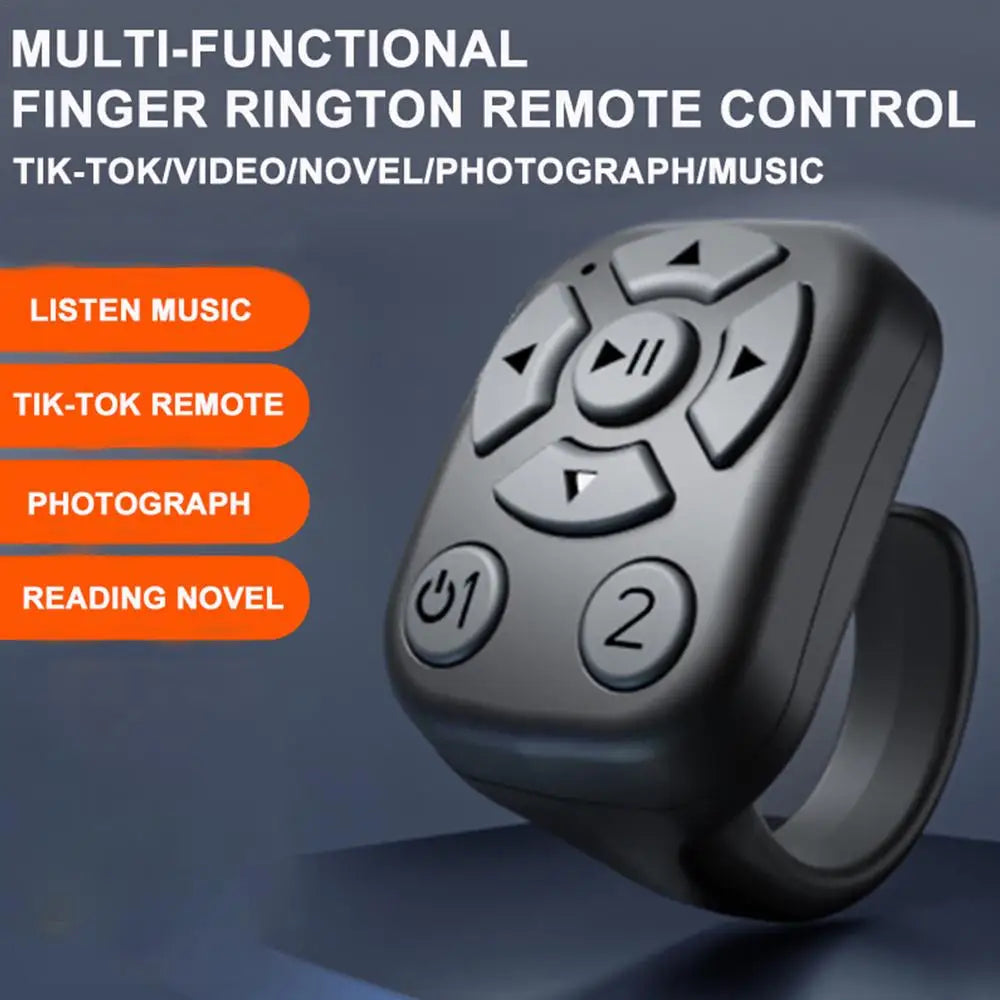 Smart Ring Remote Control | Wireless Multi-Function Device