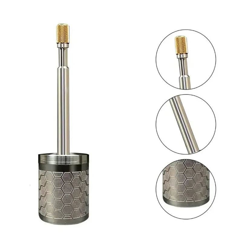Portable French Press Coffee & Tea Maker | Stainless Steel Travel Brewer