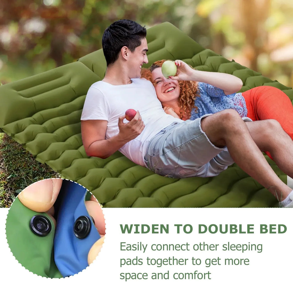 Ultralight Camping Mat | Self-Inflating Outdoor Sleeping Pad