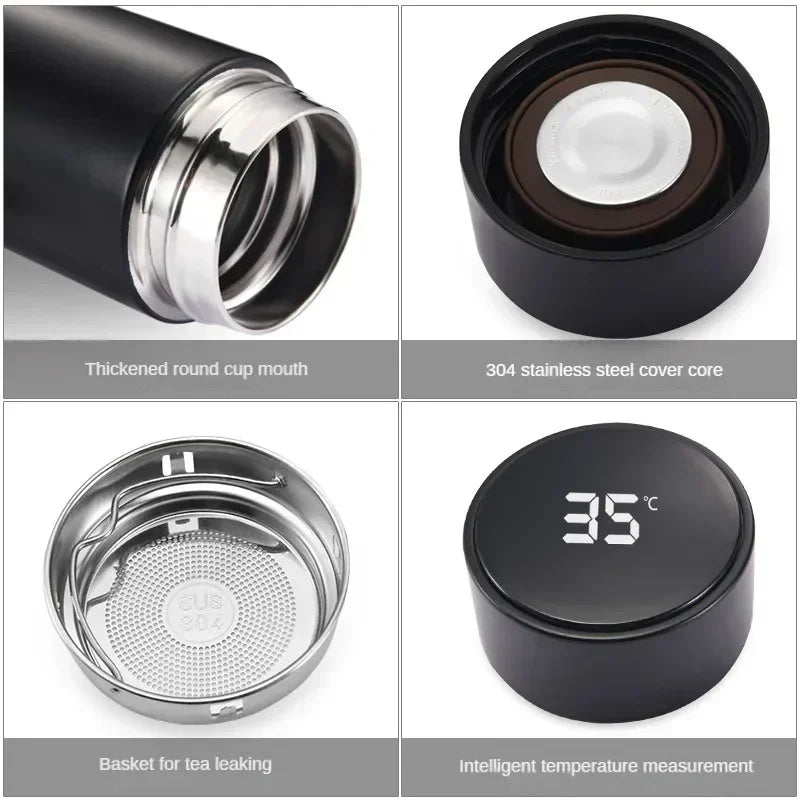 Smart Thermos Flask | LED Temperature Display 500ML