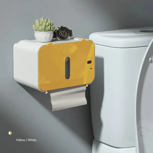 Smart Touchless Tissue Dispenser | Wall-Mount Automatic Paper Holder