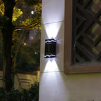 Modern Solar Wall Light | Smart LED Outdoor Lighting