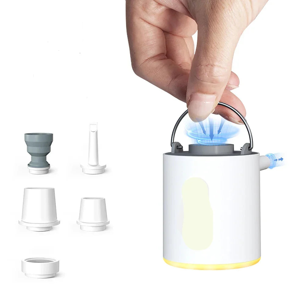 Portable Electric Air Pump | USB Rechargeable Mini Inflator