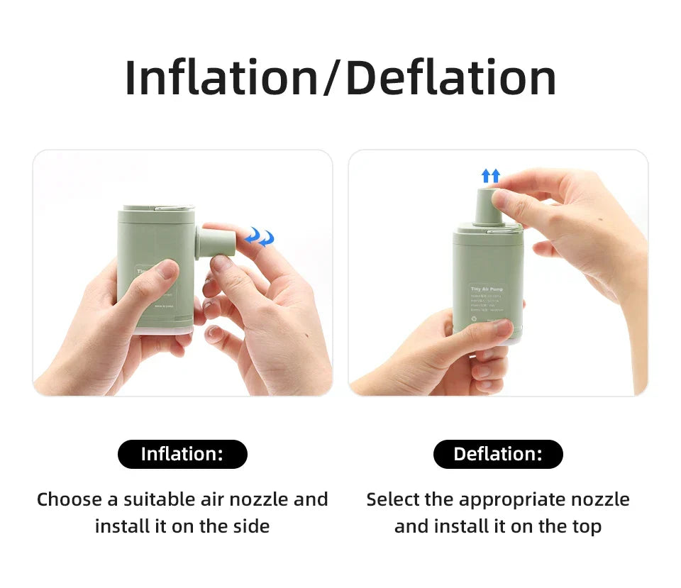 Portable Air Compressor | Digital Mini Wireless Inflator