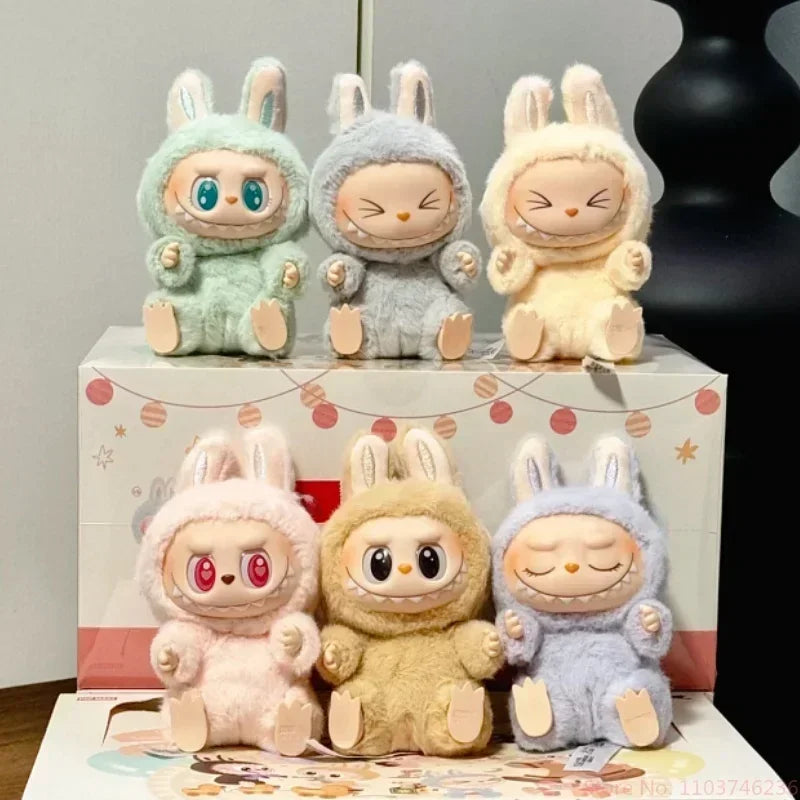 Kawaii Plush Bunny Keychain | Soft Pastel Collection