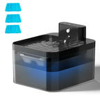 Smart Pet Water Fountain | Motion Sensor Activated Filter System