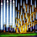LED Meteor Shower Lights | Waterproof Cascading Outdoor Tubes