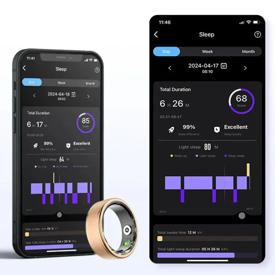 Smart Fitness Ring | Health Tracking With Multi-Sport Mode