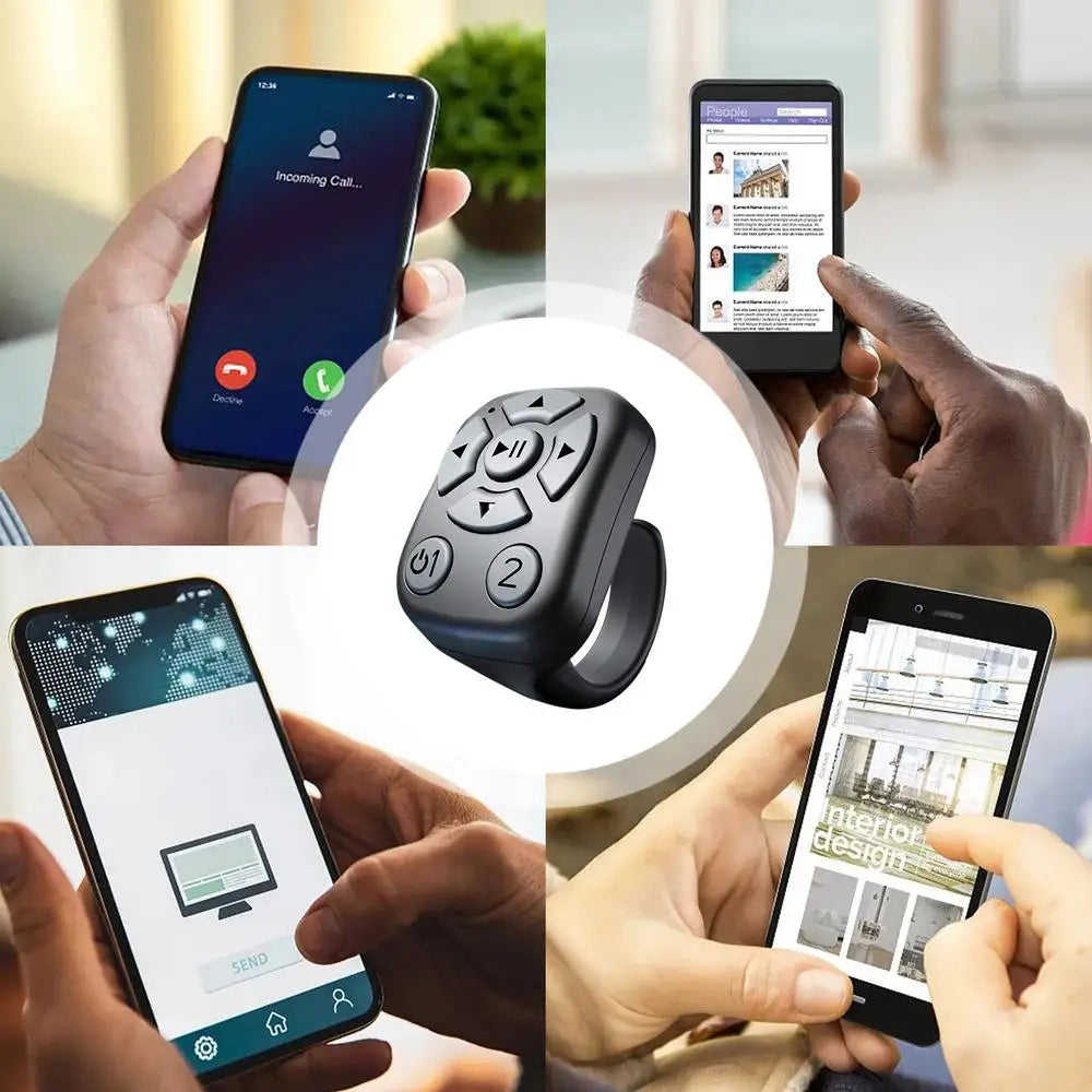 Smart Ring Remote Control | Wireless Multi-Function Device
