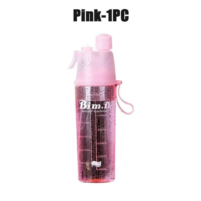 Dual Function Sports Water Bottle | Mist Spray & Hydration System