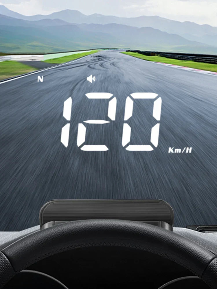 Smart GPS HUD Display | Digital Speedometer With Compass