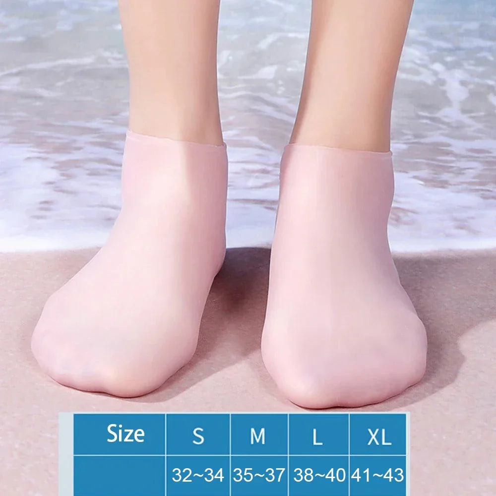 Water Sports Silicone Socks | Non-Slip Beach Protection