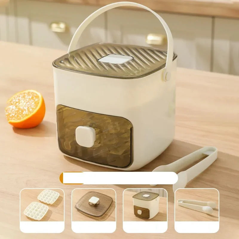 Modern Ice Cube Mold | One-Touch Release System
