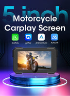 Smart Motorcycle Display | IPX7 Waterproof CarPlay Android Auto