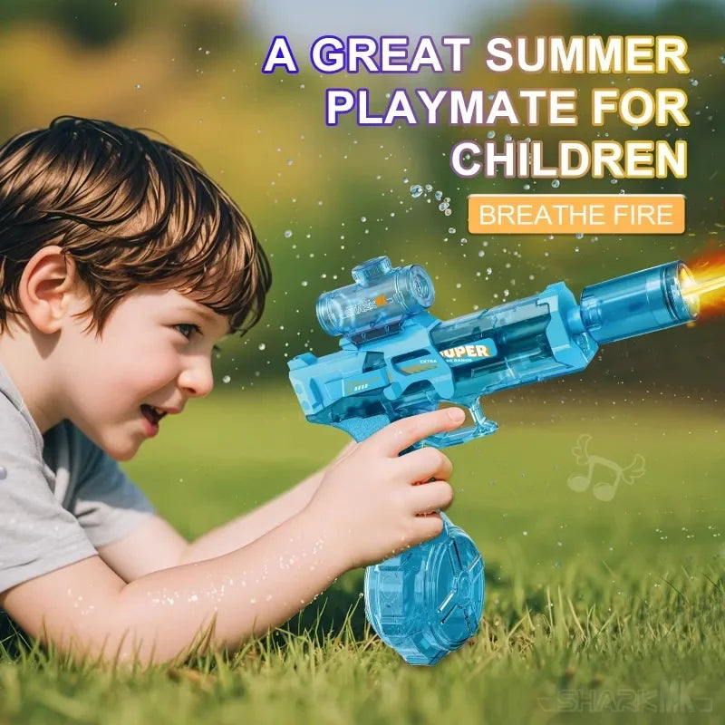 LED Water Gun | Automatic Electric Blaster With Light Effects