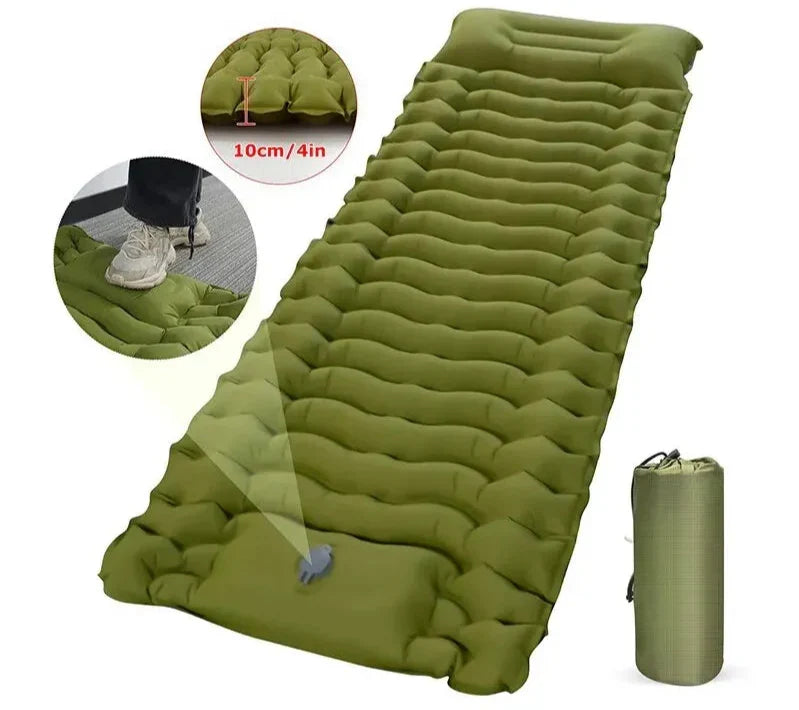 Ultralight Camping Mat | Self-Inflating Outdoor Sleeping Pad