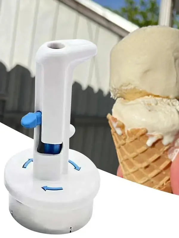 Professional Ice Cream Scoop | Cylindrical Press Design