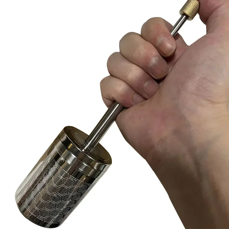 Portable French Press Coffee & Tea Maker | Stainless Steel Travel Brewer